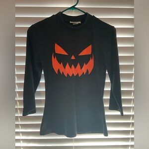 Vixen by Micheline Pitt- Pumpkin 3/4 Sleeve Top
